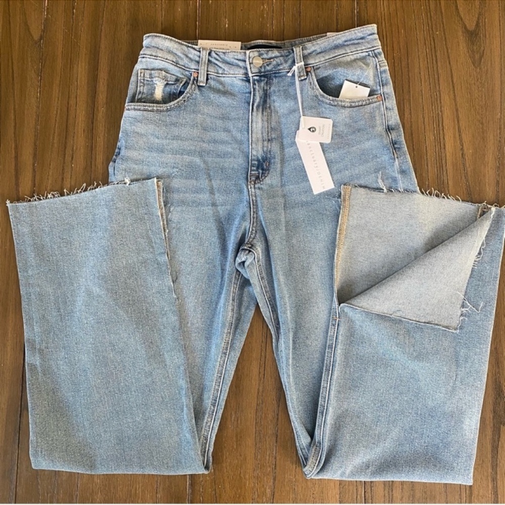 Sanctuary Denim The Flashback high rise Wide leg jeans - Picture 1 of 11